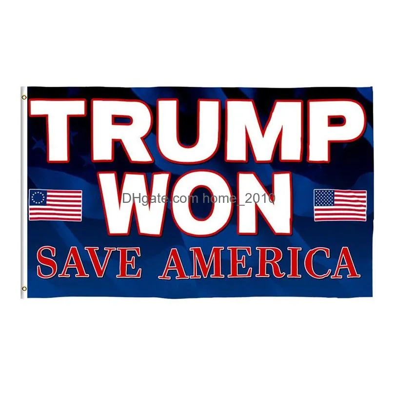 3x5 ft trump won flag 2024 election flags donald the mogul save america 150x90cm banner