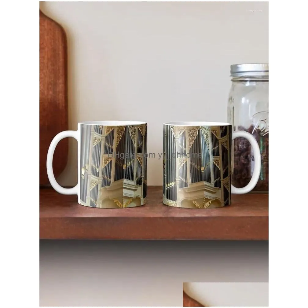 Mugs Sydney Town Hall Pipe Organ Coffee Mug Kawaii Cup Customizable Drop Delivery Home Garden Kitchen Dining Bar Drinkware Dhrv9