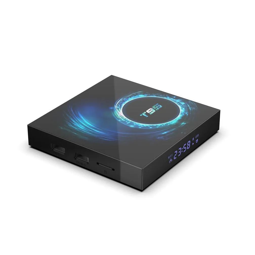 T95 Smart Tv Box Android 10 4k 6k 4g 32gb 64gb 2.4g & 5g Wifi Bluetooth 5.0 Quad Core set-top box media Player