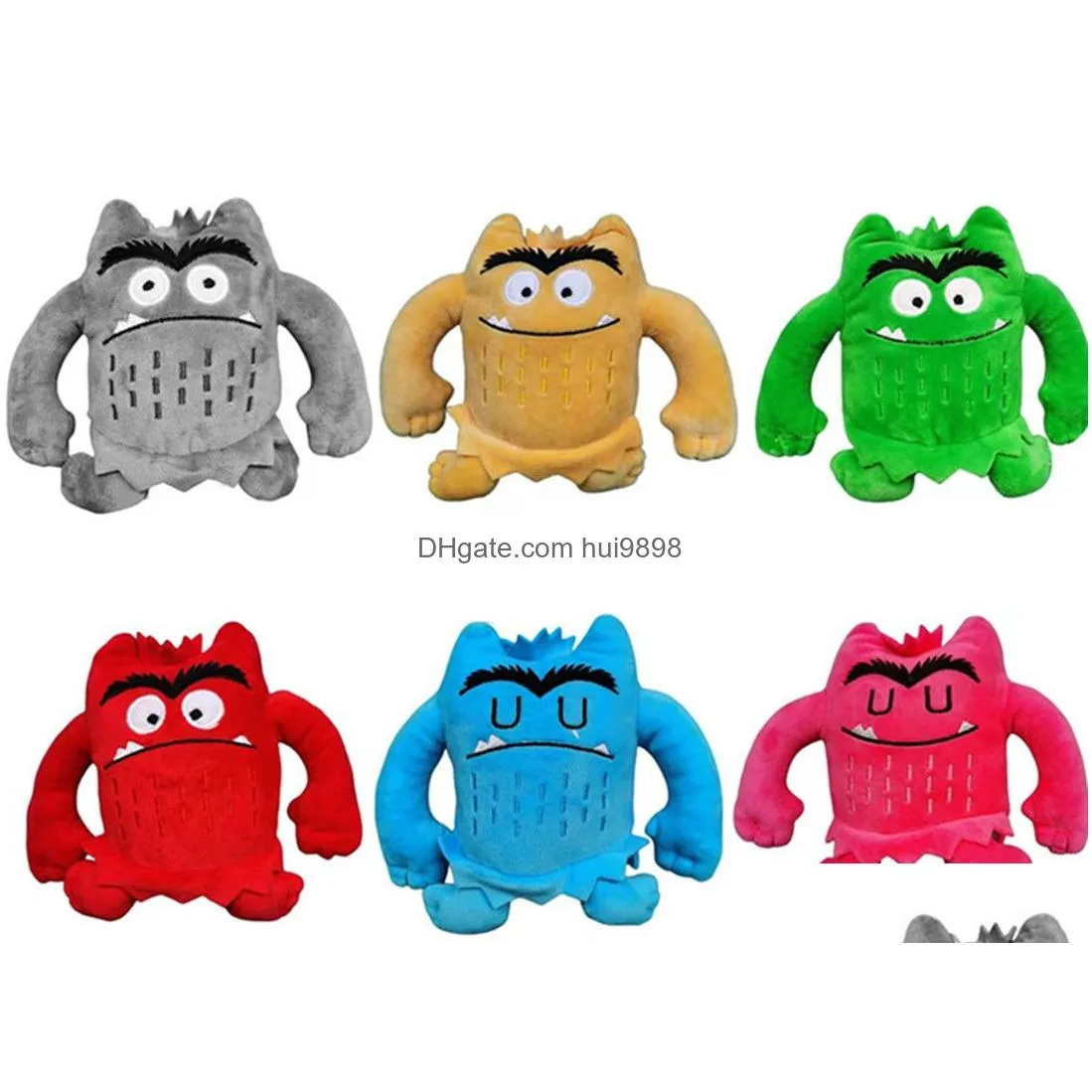 cartoon the color monster riddles my emotional expressions small monster doll wholesale