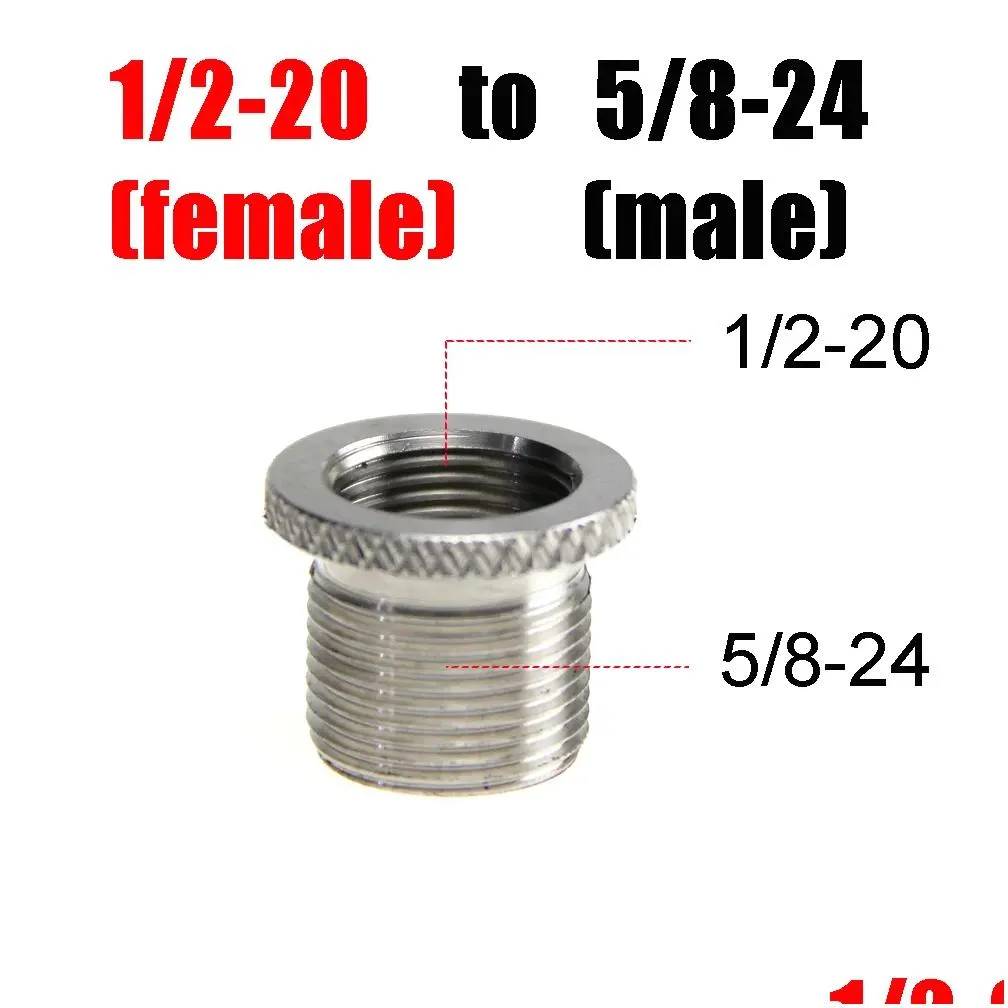 Stainless Steel Filter Thread Adapter 1/2-28 to 5/8-24 M14x1.5 x1 x1L SS Adapter For Napa 4003 Wix 24003