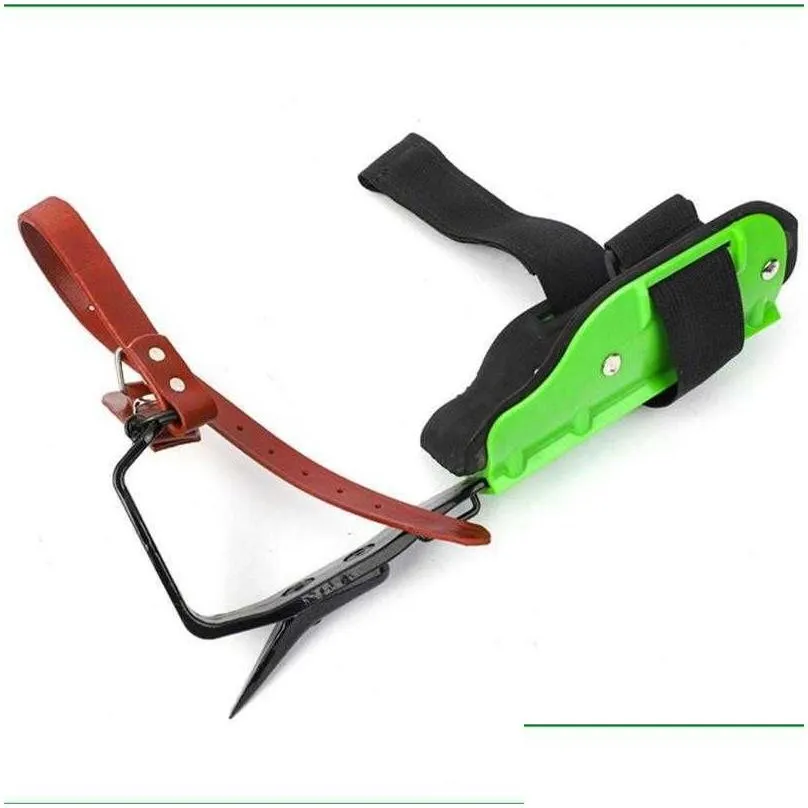 Rock Protection Tree Climbing Spike Adjustable Anti-Slip Safety Wear Mtifunctional Outdoor Gear For Climbers Hunting Observation Pick Dhkr0