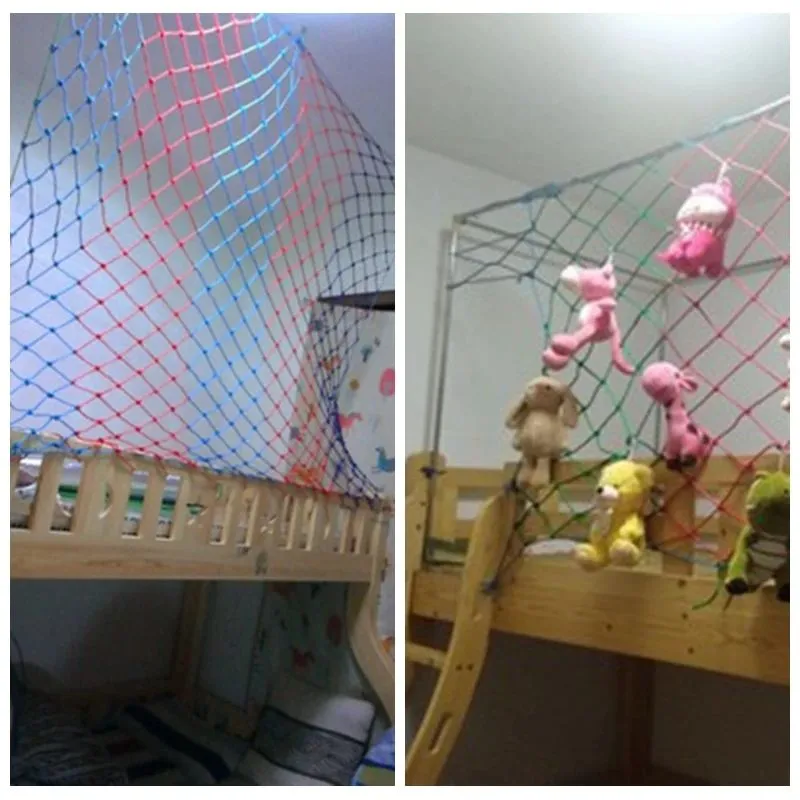 Covers 1m Child Safety Net Kid Protection Rail Stairs AntiFalling Baby Fence Net Playground Guardrail Decoration Kids Safety Netting