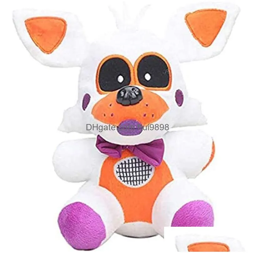  toy designer teddy bear plush toy cartoon game baby bear balisong plush animals 18cm harem toy cute bear dread bear doll gift doll toy for child stuffed