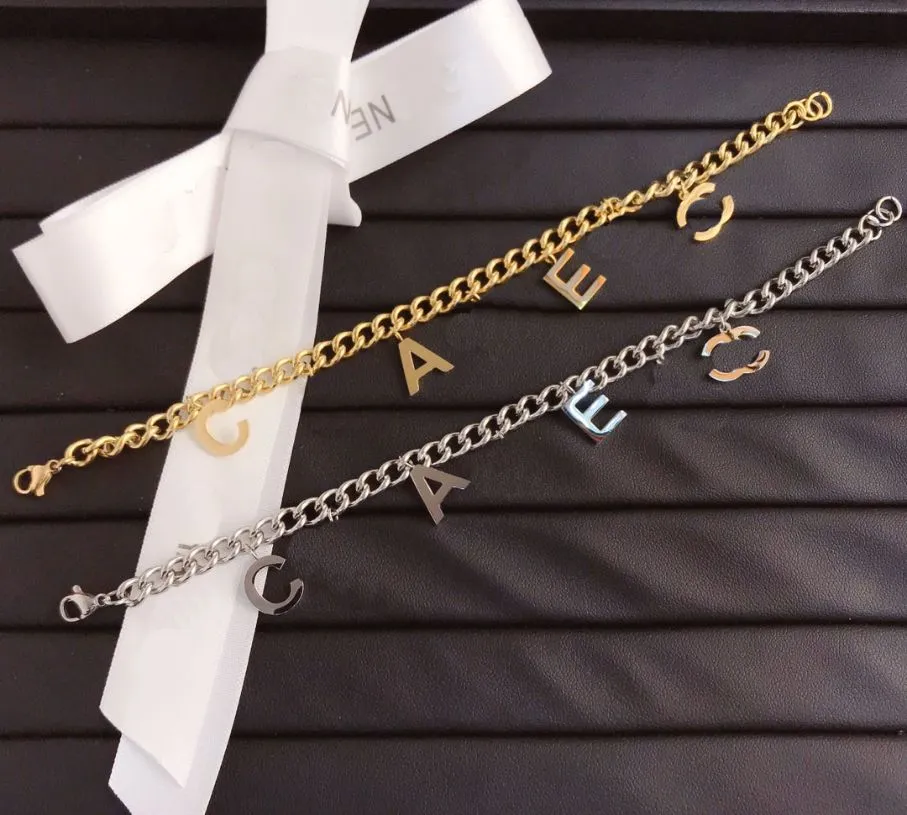 Designer 18k Gold Bracelet Designer Jewelry Bracelet 925 Silver Long Chain Romantic Vintage Love Bracelet Springtime Travel Ornaments Gift