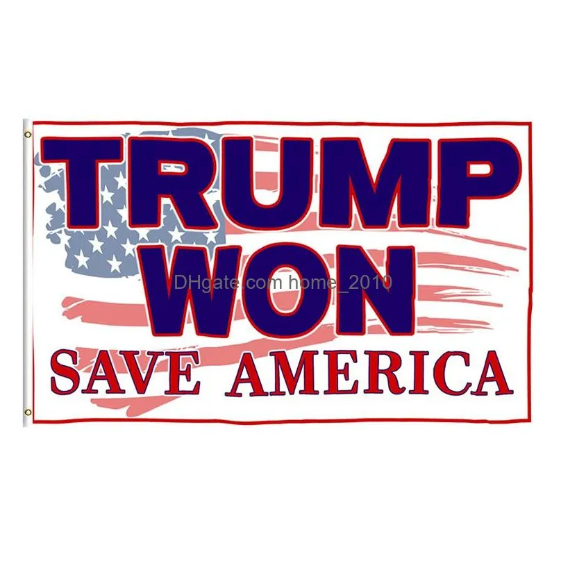 3x5 ft trump won flag 2024 election flags donald the mogul save america 150x90cm banner