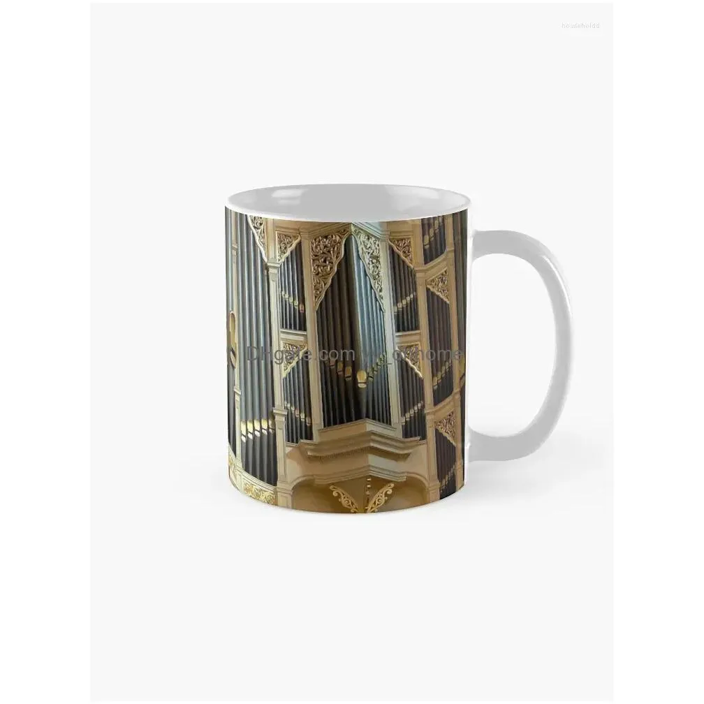 Mugs Sydney Town Hall Pipe Organ Coffee Mug Kawaii Cup Customizable Drop Delivery Home Garden Kitchen Dining Bar Drinkware Dhrv9