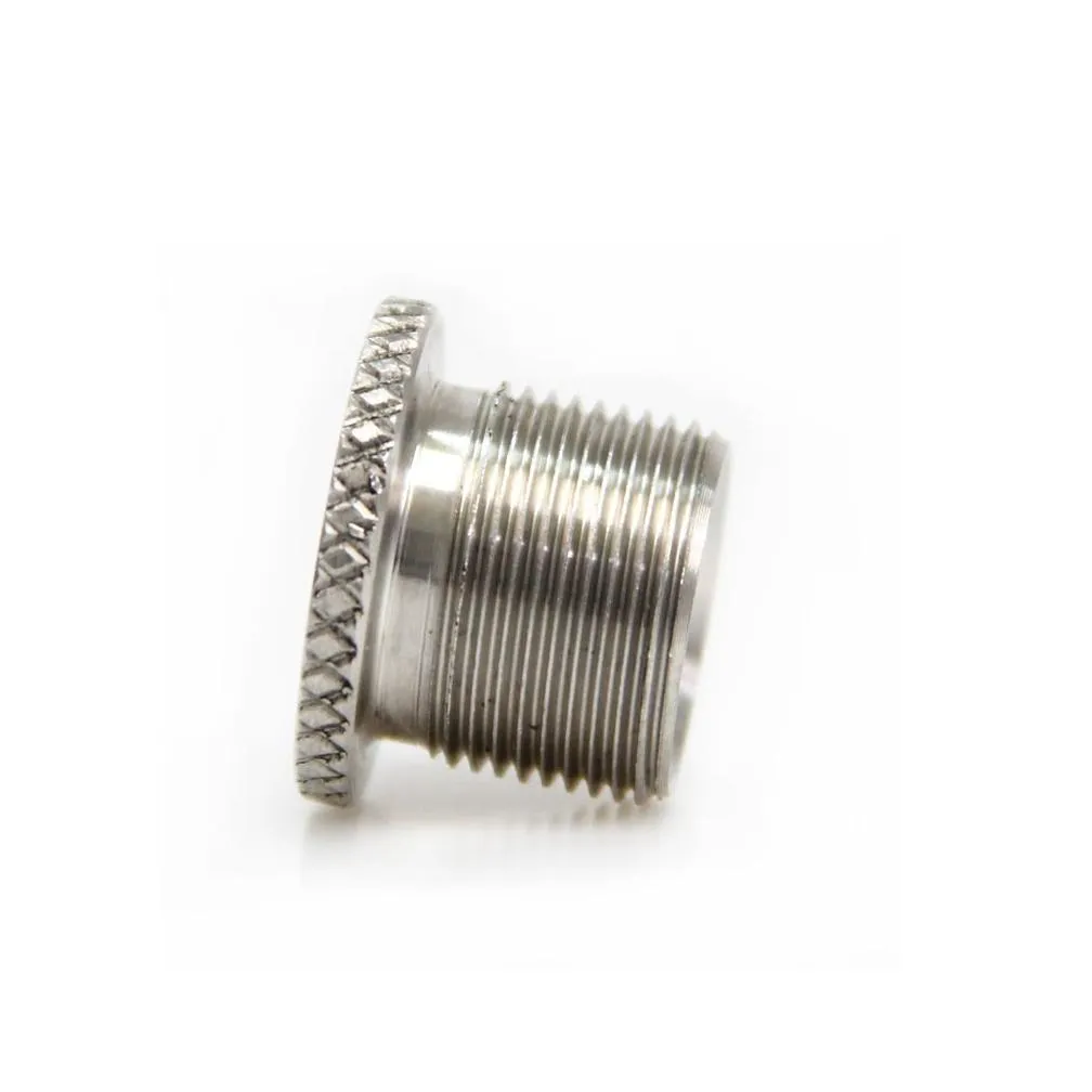 Stainless Steel Filter Thread Adapter 1/2-28 to 5/8-24 M14x1.5 x1 x1L SS Adapter For Napa 4003 Wix 24003