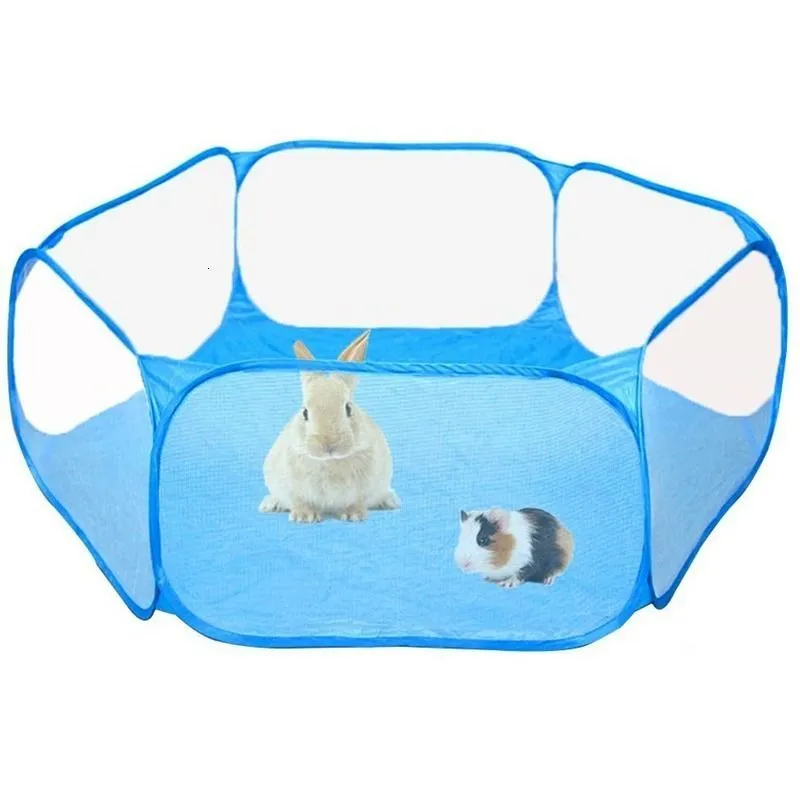 Small Animal Supplies Portable Pet Cat Dog Cage Tent Playpen Folding Fence For Hamster Hedgehog Animals Breathable Puppy Rabbit Guinea Pig
