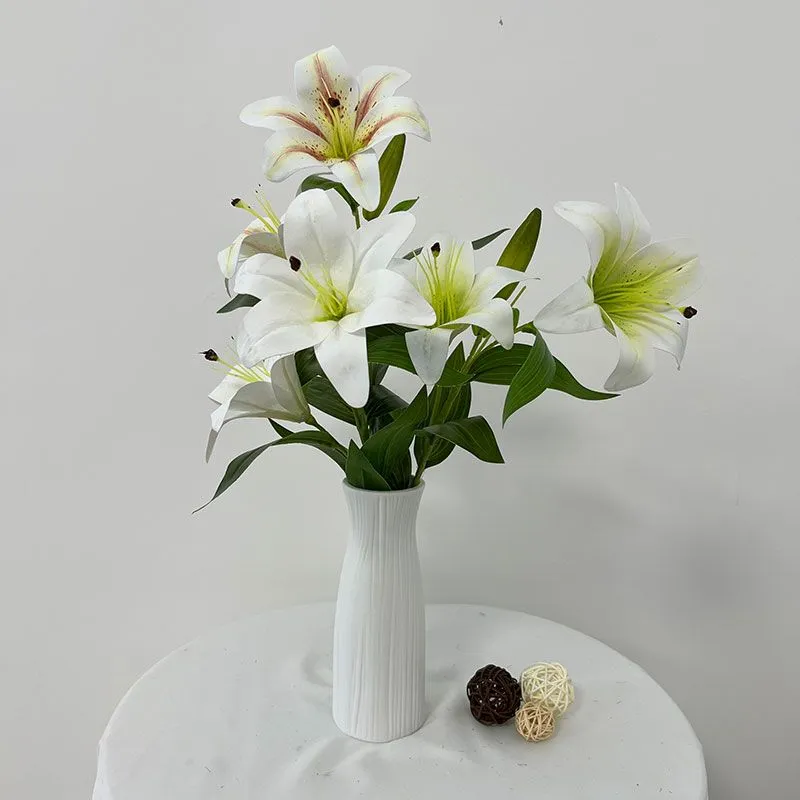 Decorative Flowers Artificial flower lily Design flowers for family parties