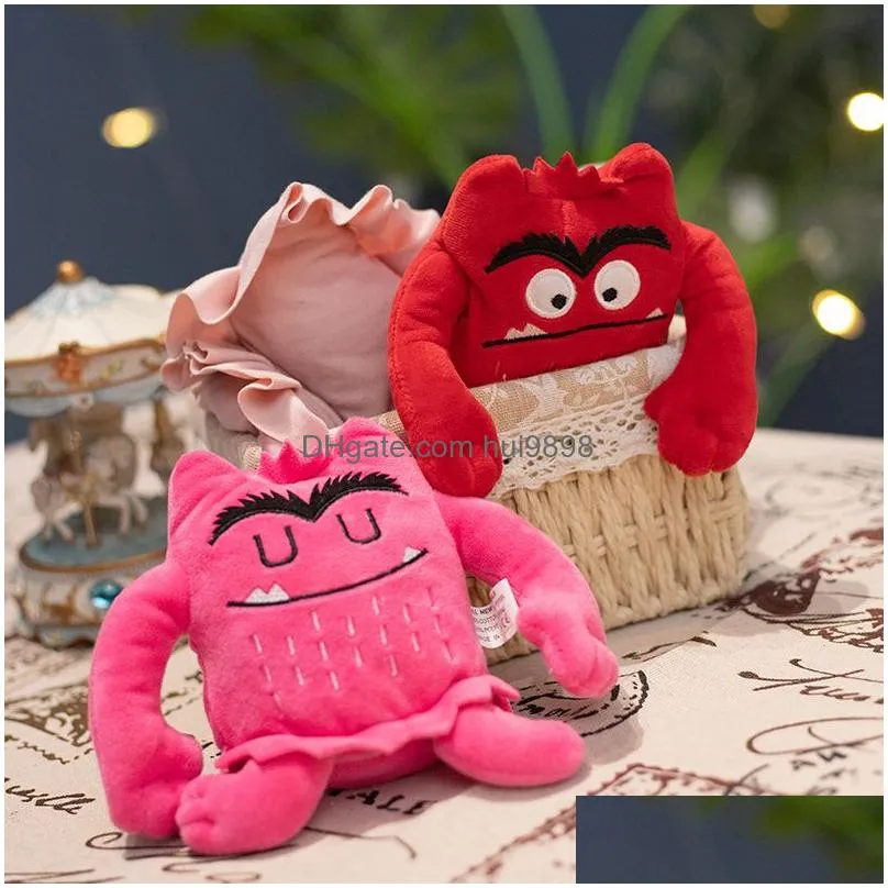 cartoon the color monster riddles my emotional expressions small monster doll wholesale