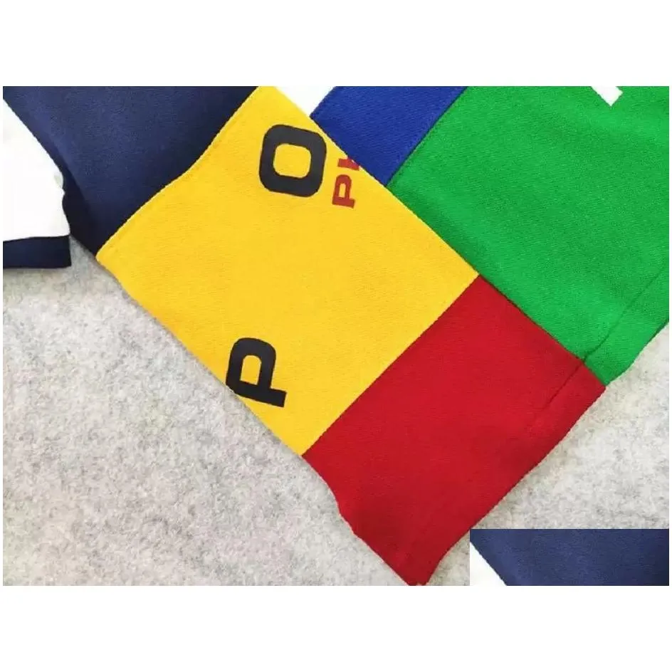polos T-shirt short sleeve designer summer 2022 new polo shirt high-end casual fashion men`s stitching lapel sleeve 100% cotton S-5XL