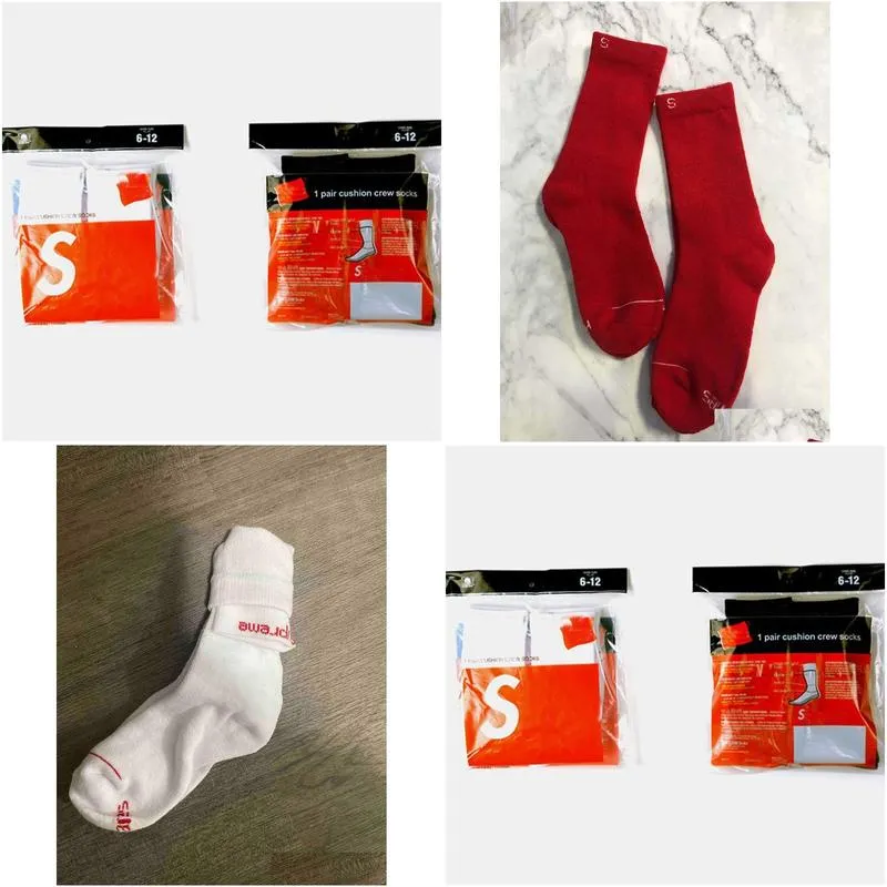 Sports Socks 2 Pair/ Packfashion Casual Cotton Breathable With 3 Colors Skateboard Hip Hop Sock Drop Delivery Outdoors Athletic Outdoo Dh8Gv