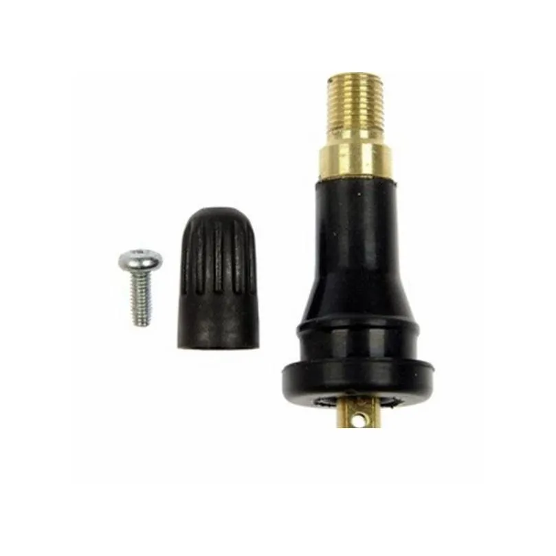 Universal TPMS Tire Pressure Monitoring System Tire Valve Stems Anti-explosion Snap In Tire Valve Stems Rubber+Metal