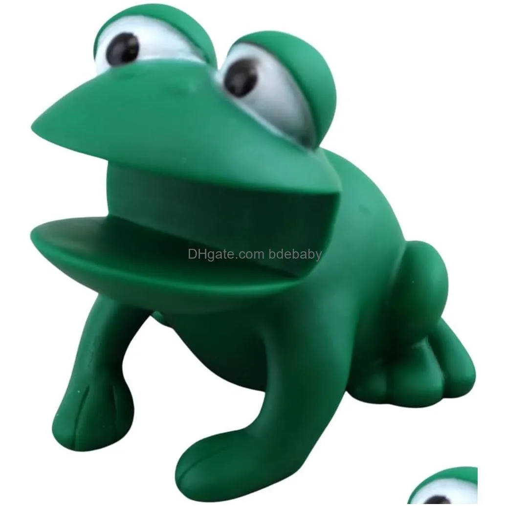 Novelty Items Animal Shape Kitchen Sponge Holder And Choice Of Frog Or Duck Drop Delivery Home Garden Decor Dh3J5
