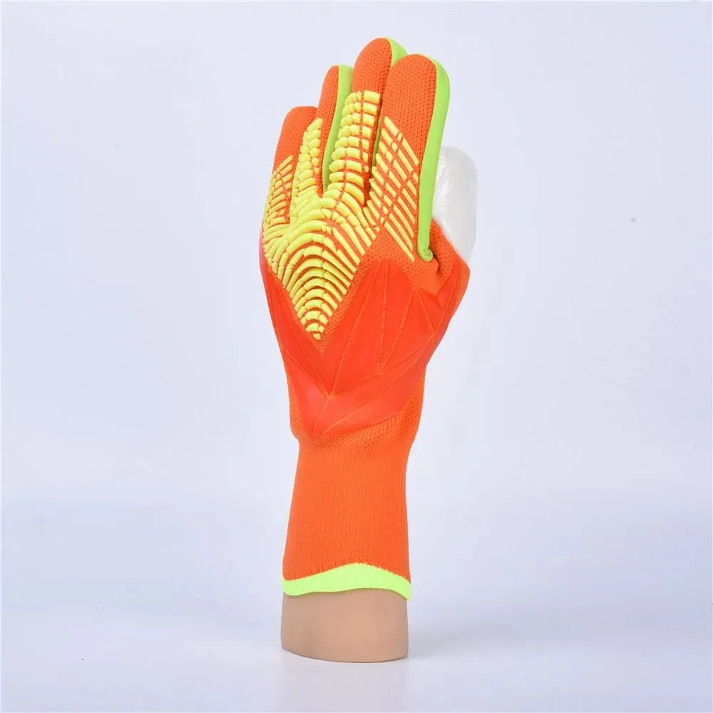 Sports Gloves Kids Adults Goalkeeper Gloves Goalie Gloves Thicken Latex Football Soccer Anti-slip Soccer Breathable Children Goalie Gloves