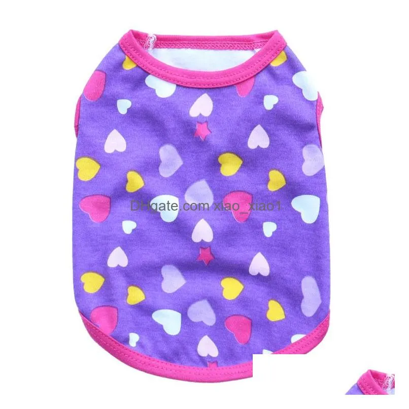 dog shirts sublimation printed dogs clothes soft cotton dog apparel cute interesting words pet vests breathable puppy sweatshirt for chihuahua wholesale