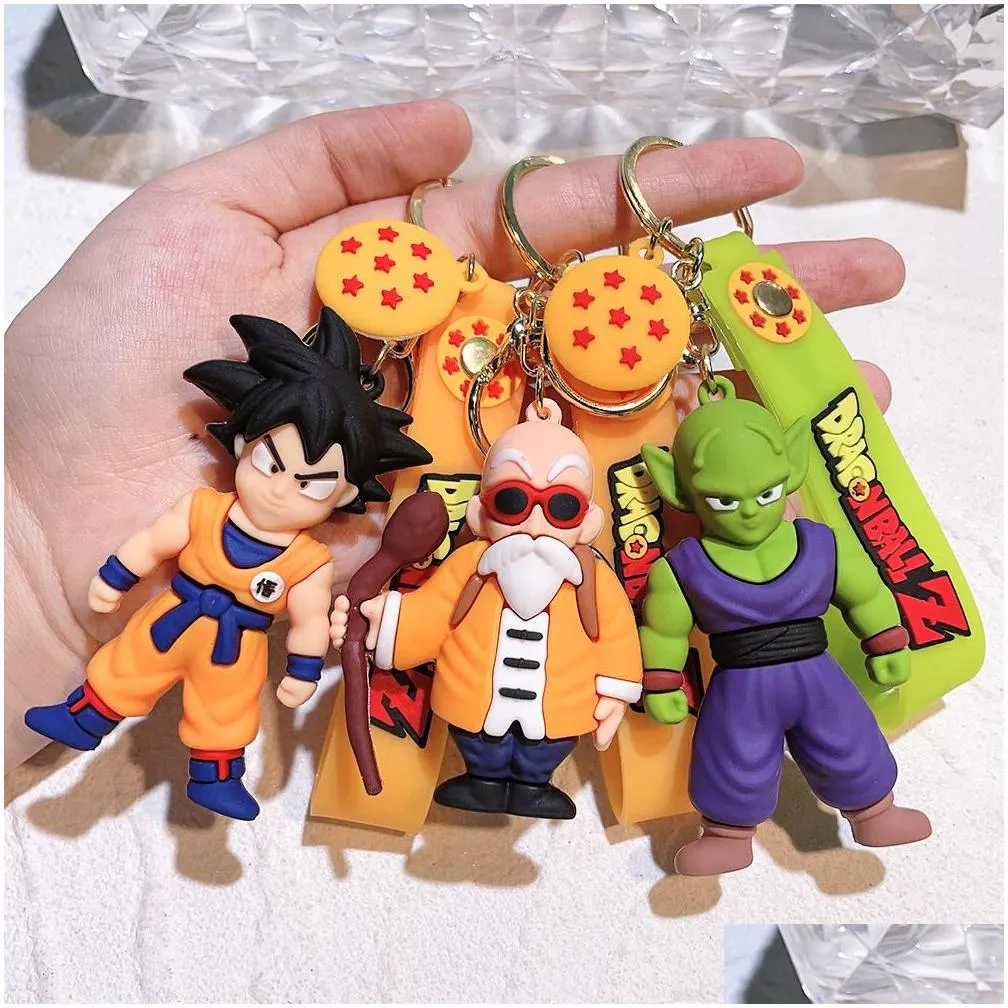 Decompression Toy Dragon Keychain Action Figure Model PVC Cartoon Bag Doll Pendant Toys Gift