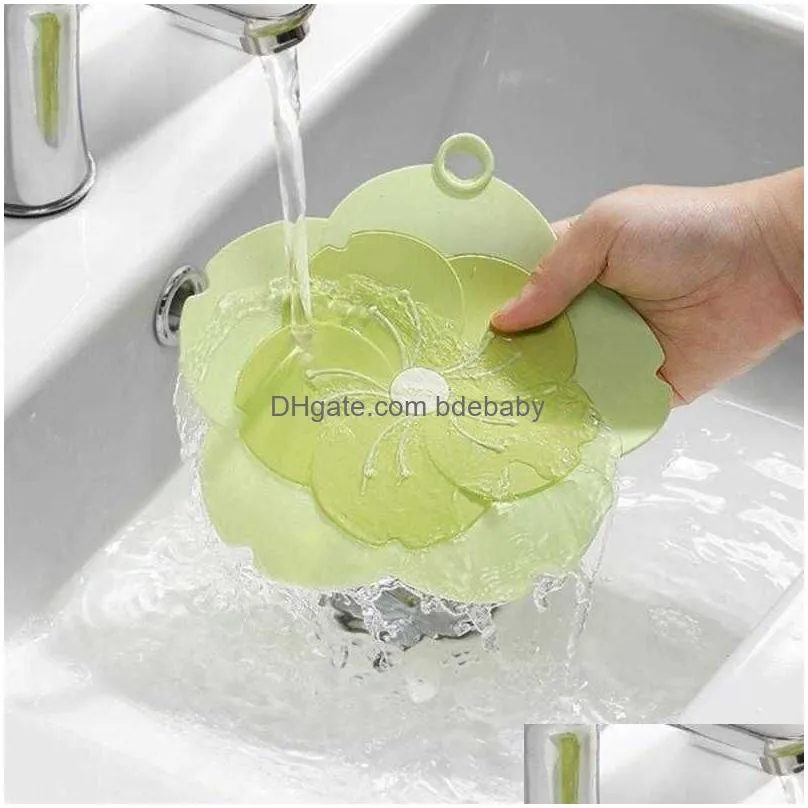 Other Housekeeping & Organization Shower Drain Ers Pvc Floor Hair Catcher Bathroom Kitchen Sink Filter Home Deodorant Insect-Proof Er Dhysl