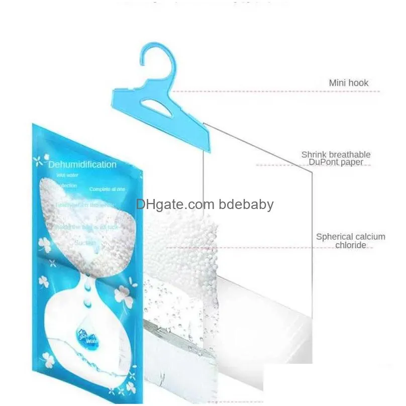 Other Housekeeping & Organization Dehumidification Bag Environmentally Harmless Removing Dampness Dry Clothes Hanging Wardrobe Indoor Dhri9