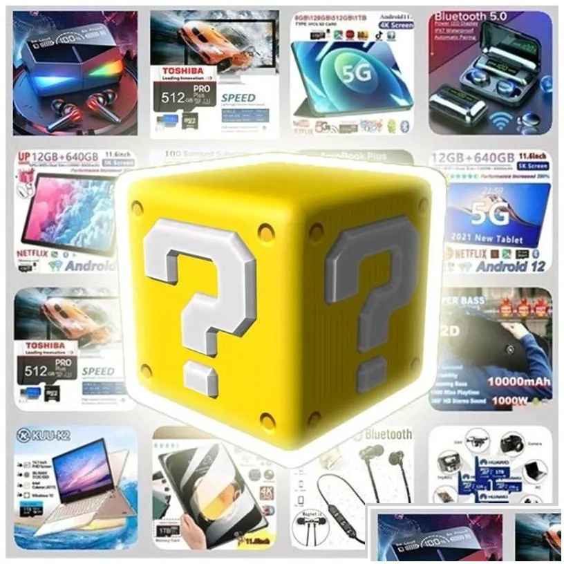 Other Auto Electronics Blind Box Mystery High Quality Brand New 100 Winning Random Items Digital Electronic Car Accessories Game Con