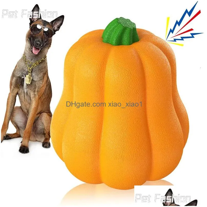 dog toys chews pet pumpkin toy for small large dogs halloween interactive chew outdoor training labrador french bulldog accessories