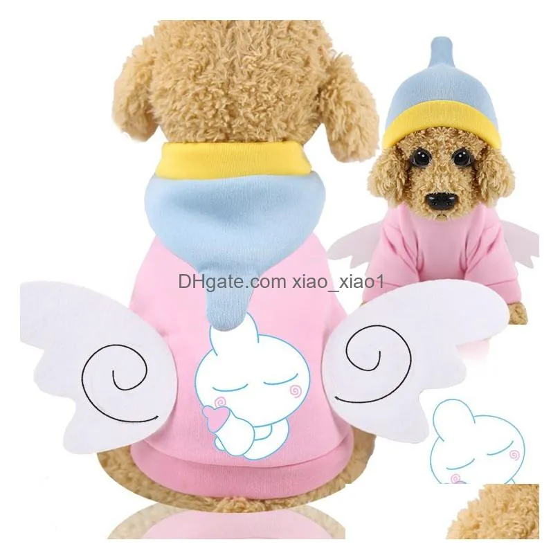 10 color wholesale halloween christmas costume dog apparel hoodies clothes winter hoodie warm coat sweater for small dogs cross dressing party dress owl duck