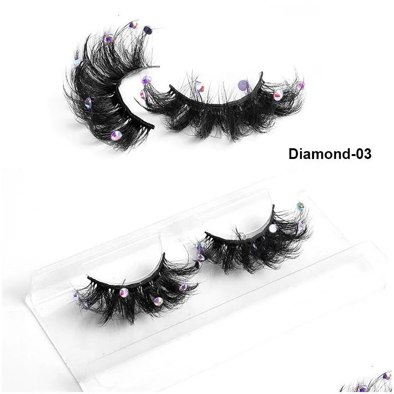 Mink Lashes Wholesale 5/10/30/50 Pairs 25mm Eyelashes Long Wispy Messy Fluffy Lashes Bulk Makeup 25 mm Mink Eyelashes 240201