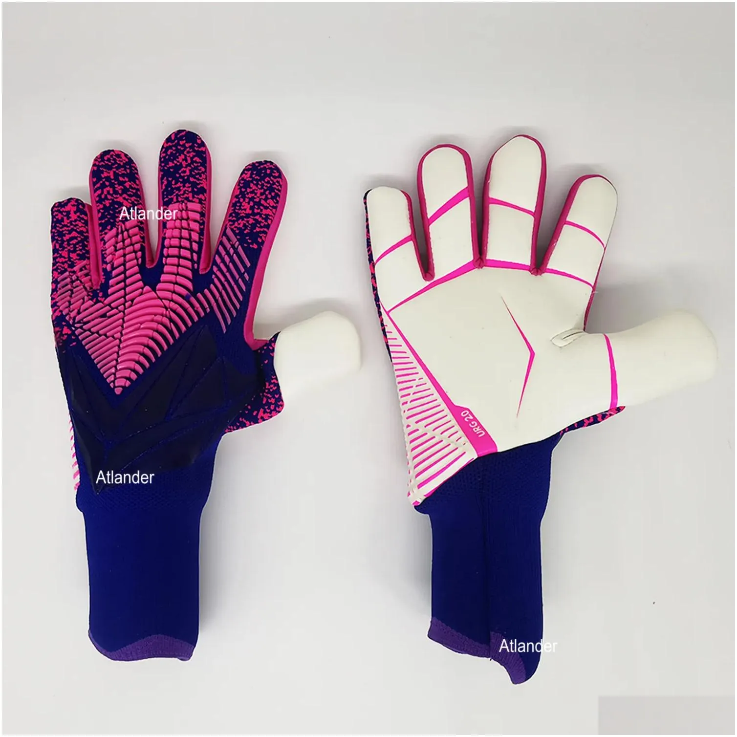 Sports Gloves Goalkeeper Gloves Kids Adults AntiSlip Goalie Gloves Latex Grip Professional Soccer Protection Football Men Women Match Gloves