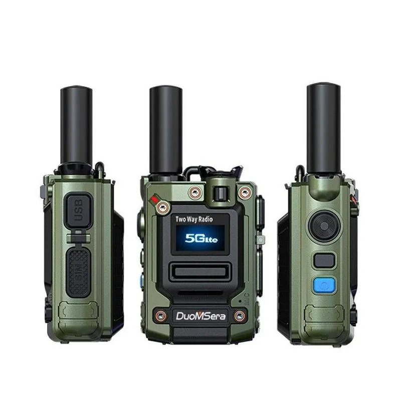 public network 4g 3g 2g wcdma walkie talkie integrated dual frequency two way radio unlimited distance of 5000 kilometers