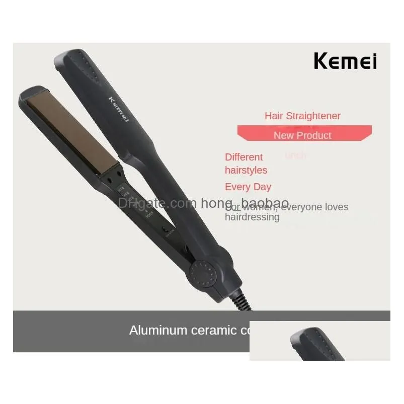 Hair Straighteners Straightener Electric Clipboard Non-Invasive Straightening Plate Plasma Beauty Portable Drop Delivery Products Ca