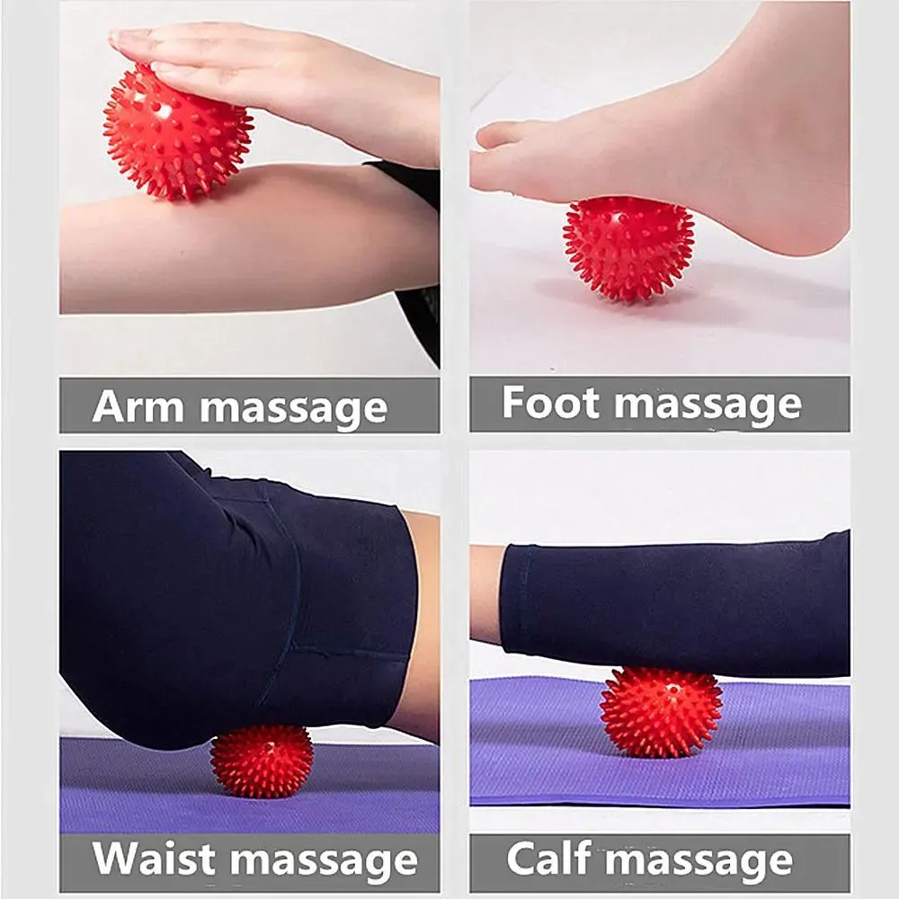 Spiky Massage Ball Exercise Exercise Exercise Hand Foot Pain Relief Plantar Relievers Muscle Soreness Relief Gift To Wife