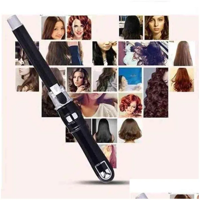 Automatic Hair Curler Stick Professional Rotating Curling Iron Ceramic Roll Curling 360-degree Automatic Rotation Curling Tools