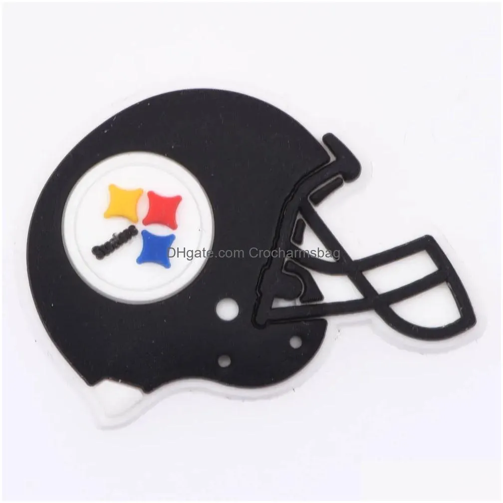 Shoe Parts & Accessories 2022 Usa Ny Baseball Team Logo Charm For Ball Drop Delivery Shoes Dheaj