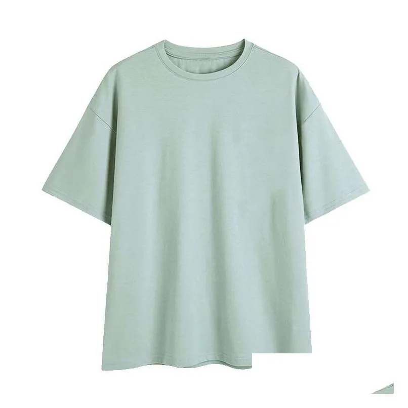 YDB Q000 # 180G Cotton Round Neck Short Sleeve T-shirt