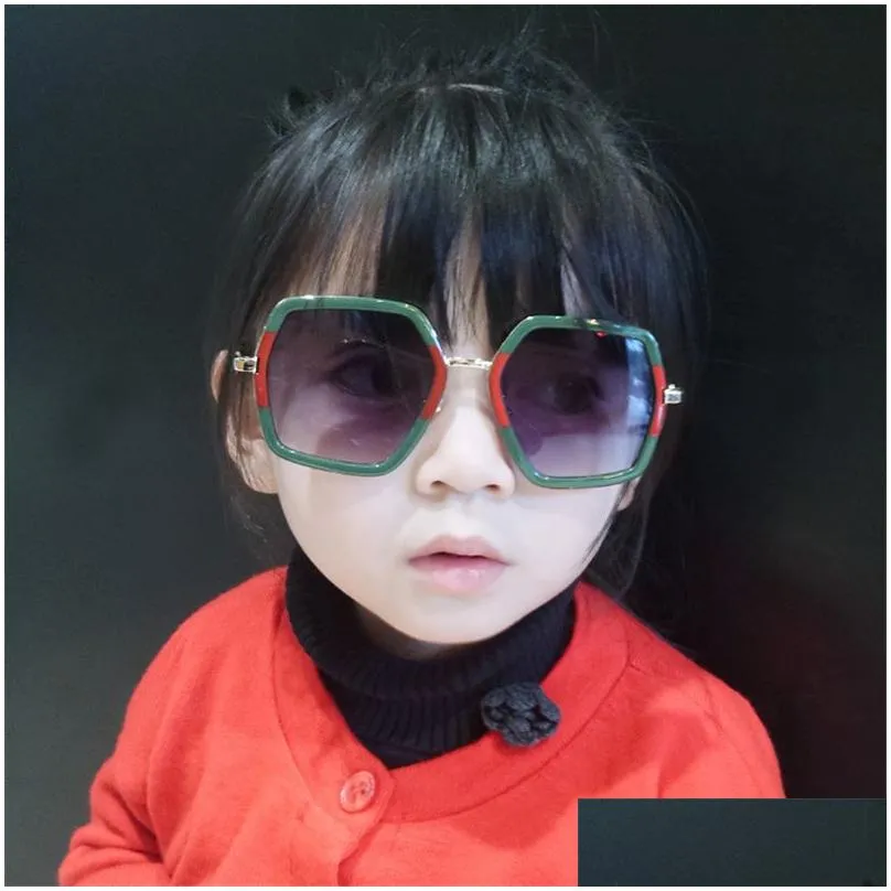 Sunglasses Kids flower Sunglasses Boys Girls Baby Infant Fashion Sun Glasses Eyewear Children Shades Luxury Sun glasses QA158 230530