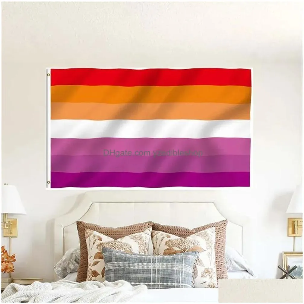 wholesale gay flag 90x150cm rainbow things pride bisexual lesbian pansexual lgbt accessories flags cpa4205