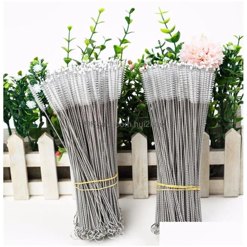 pipe cleaners nylon straw cleaners cleaning brush for drinking pipe stainless steel pipe cleaner 8591410