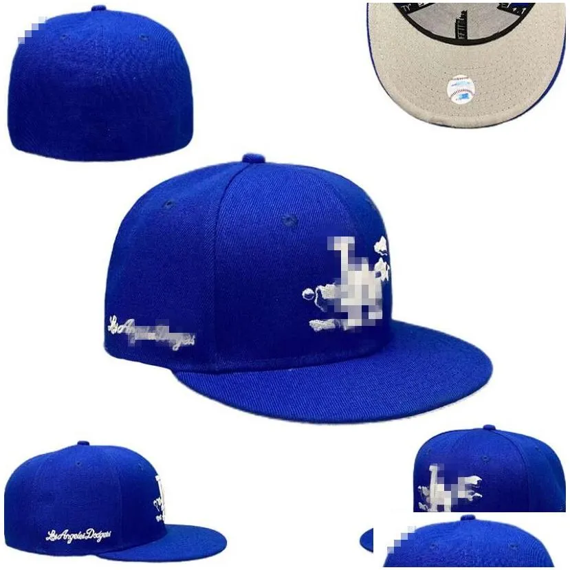 Men`s Baseball Dodgers Fitted Size Hats LA Snapback Hats World Series white Hip Hop SOX Sport Caps Chapeau Gray Stitch Heart 