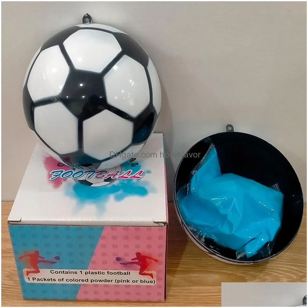 other event party supplies creative exploding soccer ball decorations innovative gender reveal set festive holiday props surprised gift