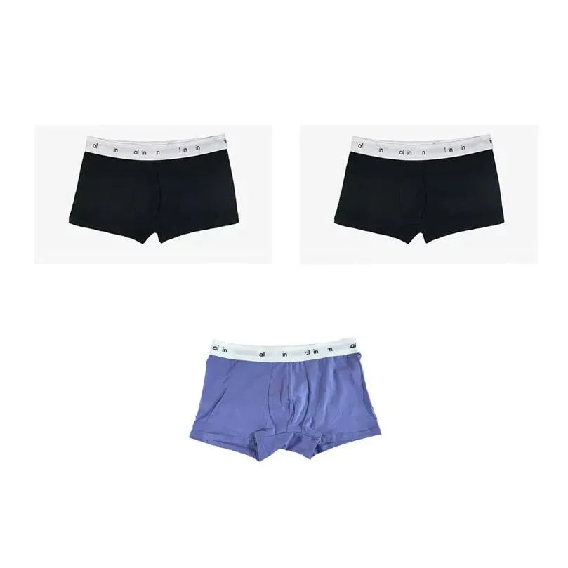 Caliav Klnai brand underwear breathable modern gravity belt underwear men`s underwear letter Boxer underwear