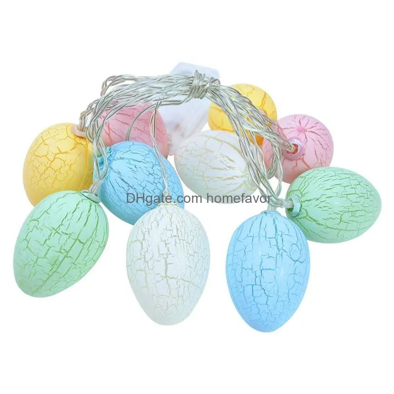 other festive party supplies 10leds easter decorations for home egg rabbit led string light bunny fairy lights wedding ornament garland