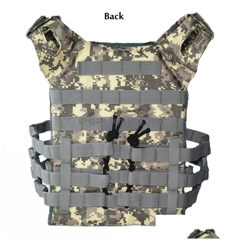 mens vests hunting tactical body armor jpc molle plate vest outdoor cs game paintball airsoft vest military equipment 230111