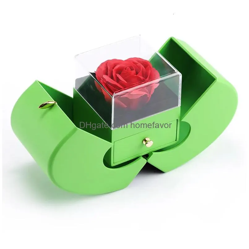 other festive party supplies eternal flower  jewelry box christmas gift rose birthday valentines day 230209
