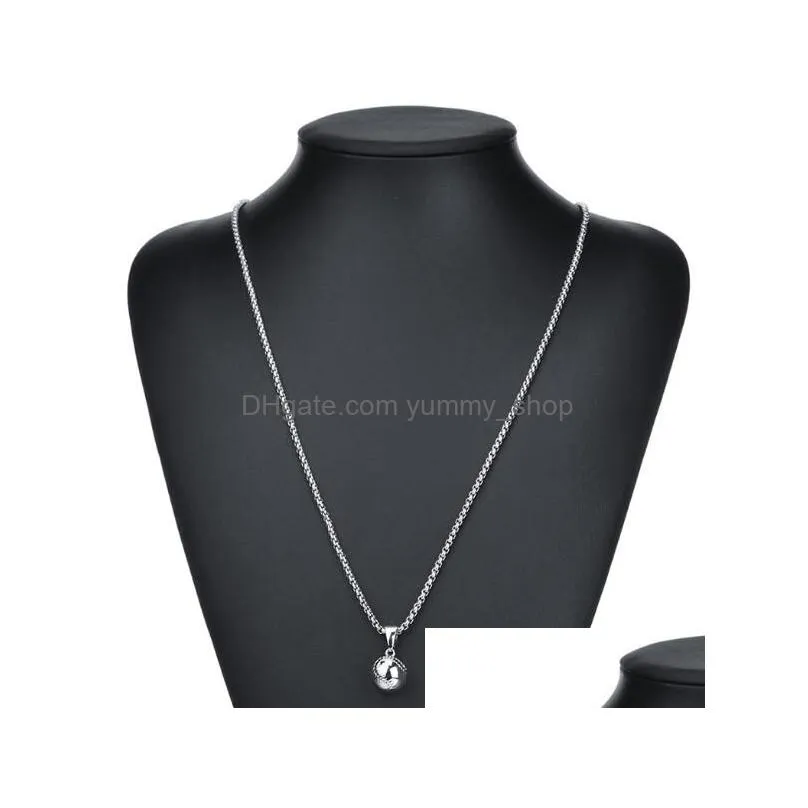 2020 hip hop style infinity necklace personality punk style cross baseball necklace men and women wholesale price