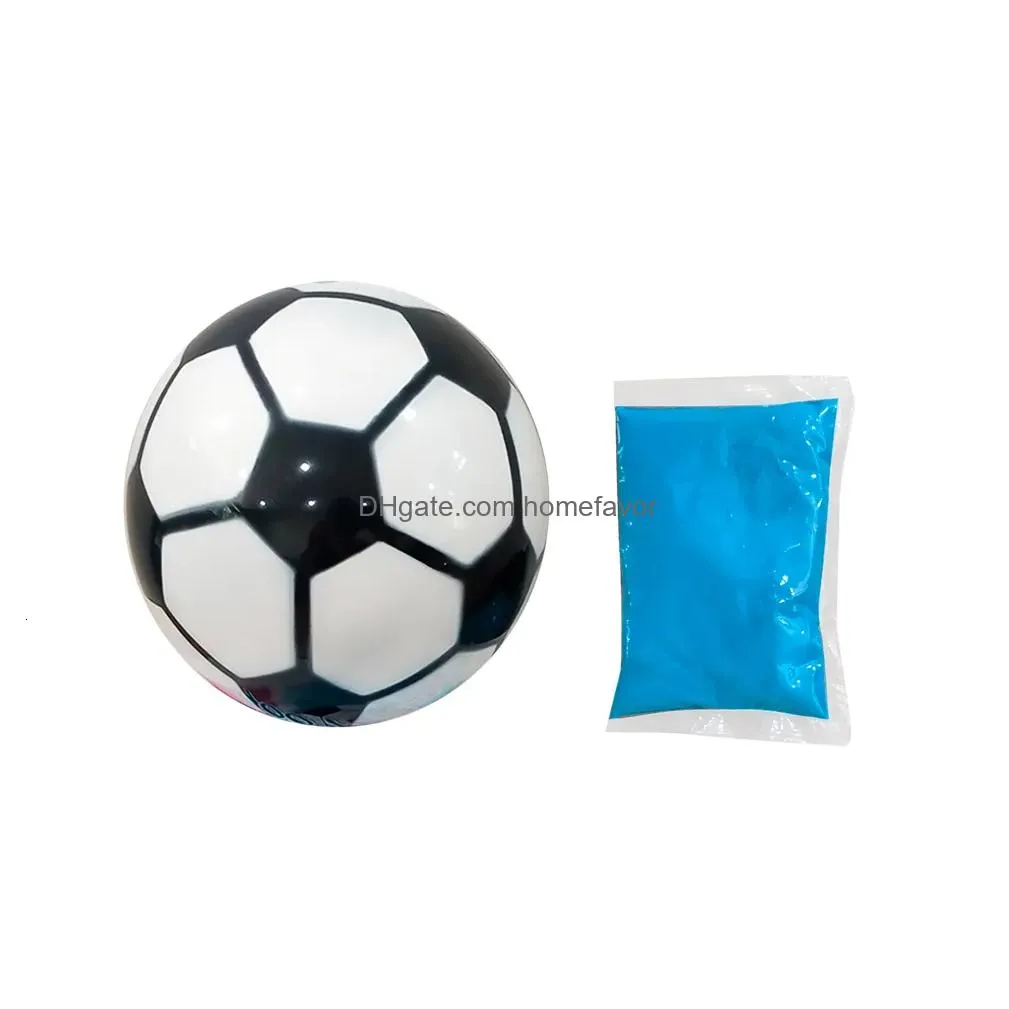 other event party supplies creative exploding soccer ball decorations innovative gender reveal set festive holiday props surprised gift