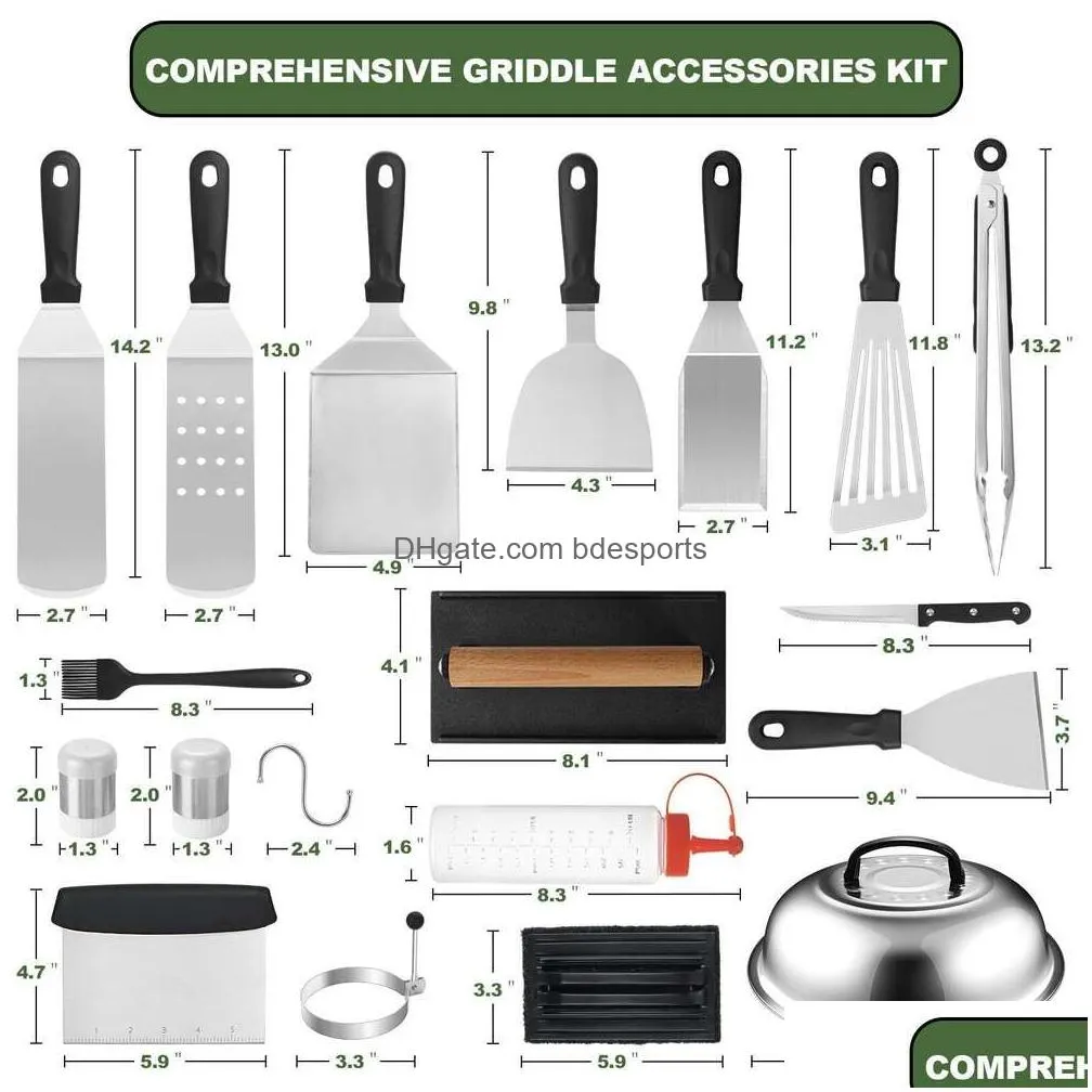 Flat Top Spatula For Blackstone Griddle Blackstone 30 Piece