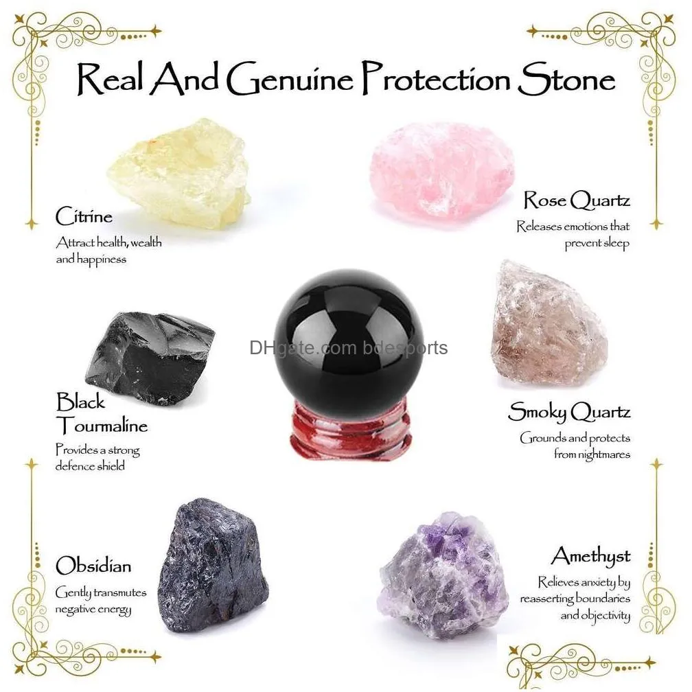 Other Construction Tools Shyshiny Wiccan And Protection 127Pack Witchcraft Supplies Witchy Gift For Beginners Dried Herbs Crystals Can Dhetp