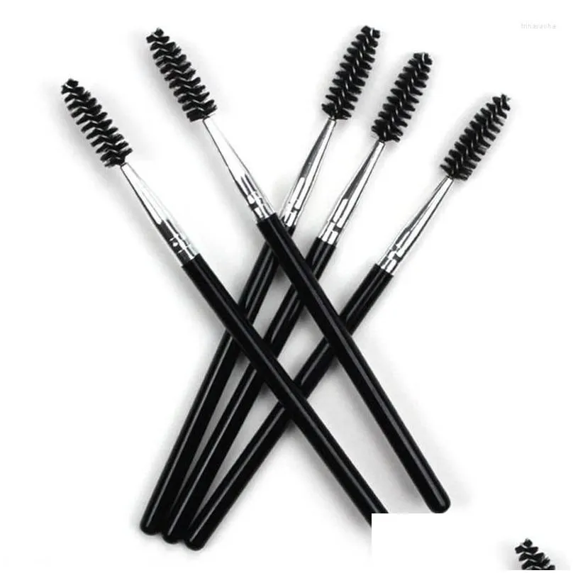 Makeup Brushes Disposable Eyelash Extension 50Pcs Eyebrow Brush Mascara Wand Applicator Spoolers Eye Lashes Cosmetic Set Drop Deliver Otxhp