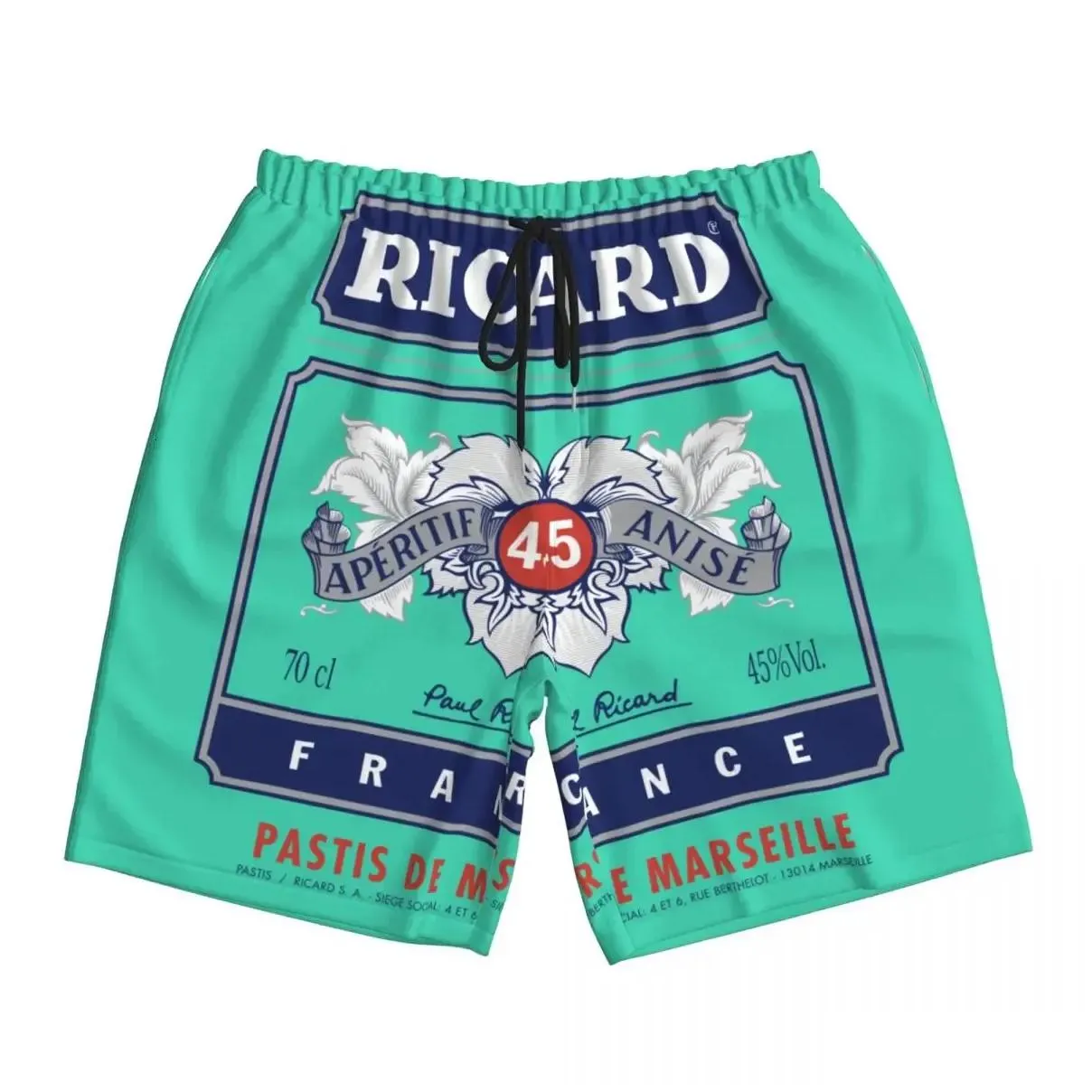 Underpants Summer Beach Pants Ricard Aperitif Anise Board Shorts France Vintage Poster Swimwear Sunga Boxer Briefs 240129 Drop Delive Dhyfx